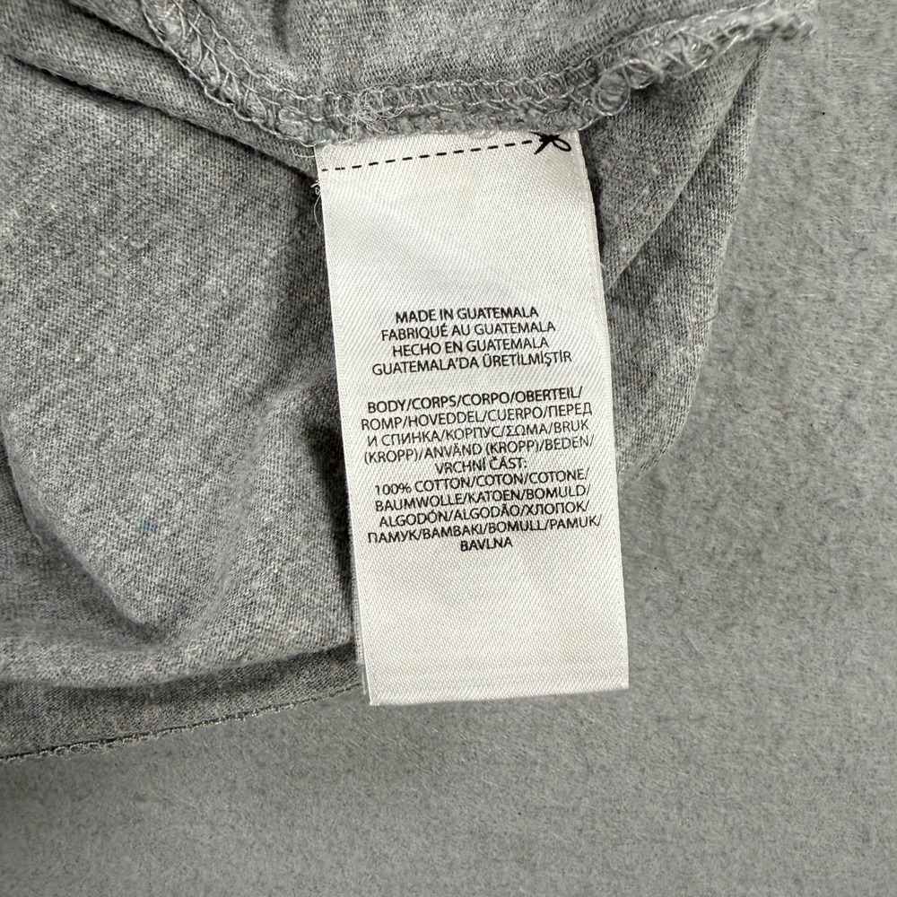 Polo Ralph Lauren T-Shirt Men XL Gray Denim Bear Graphic Tee Short Sleeve Preppy - Picture 9 of 9